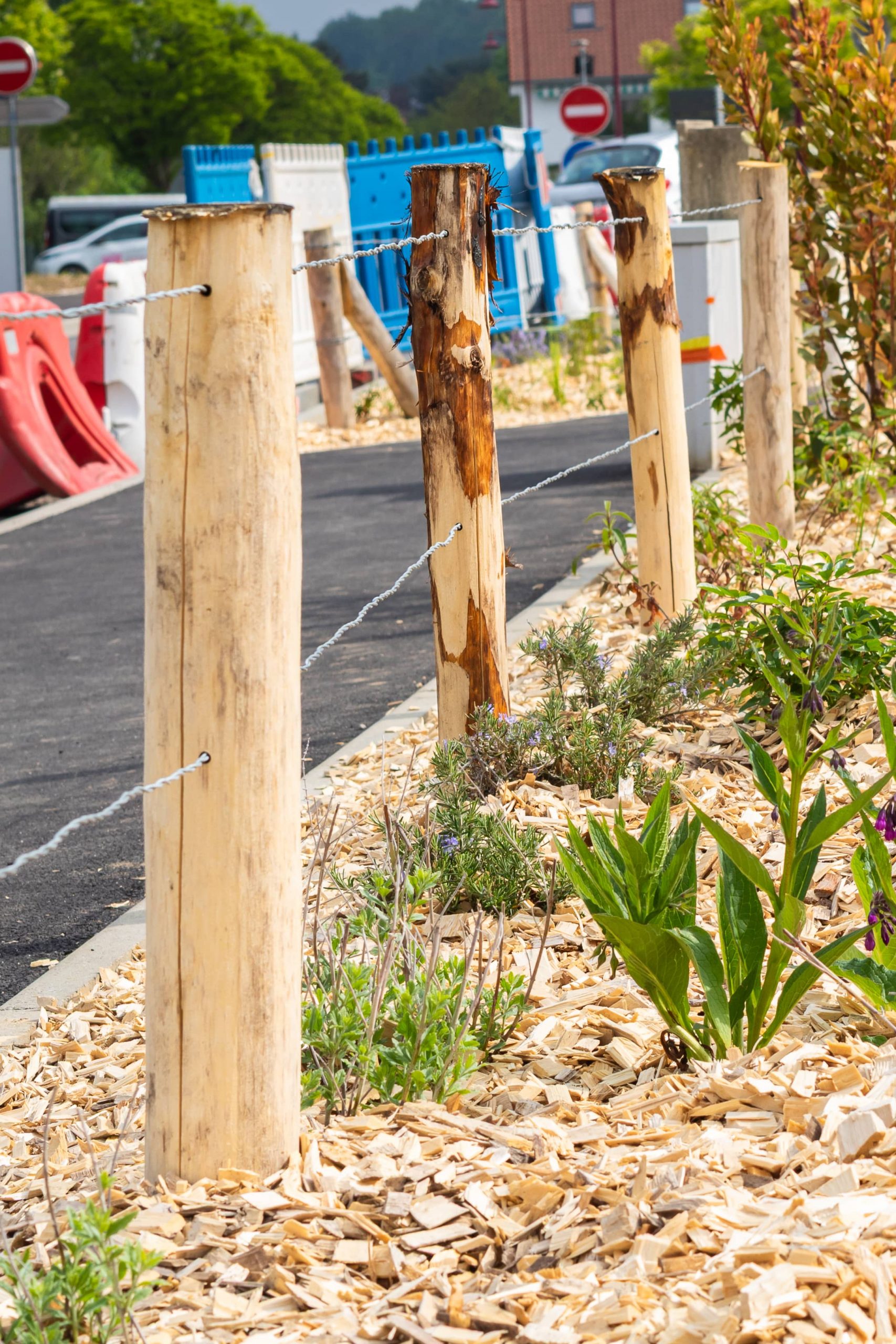 Duclair, piste cyclable aménagements paysagers et urbains