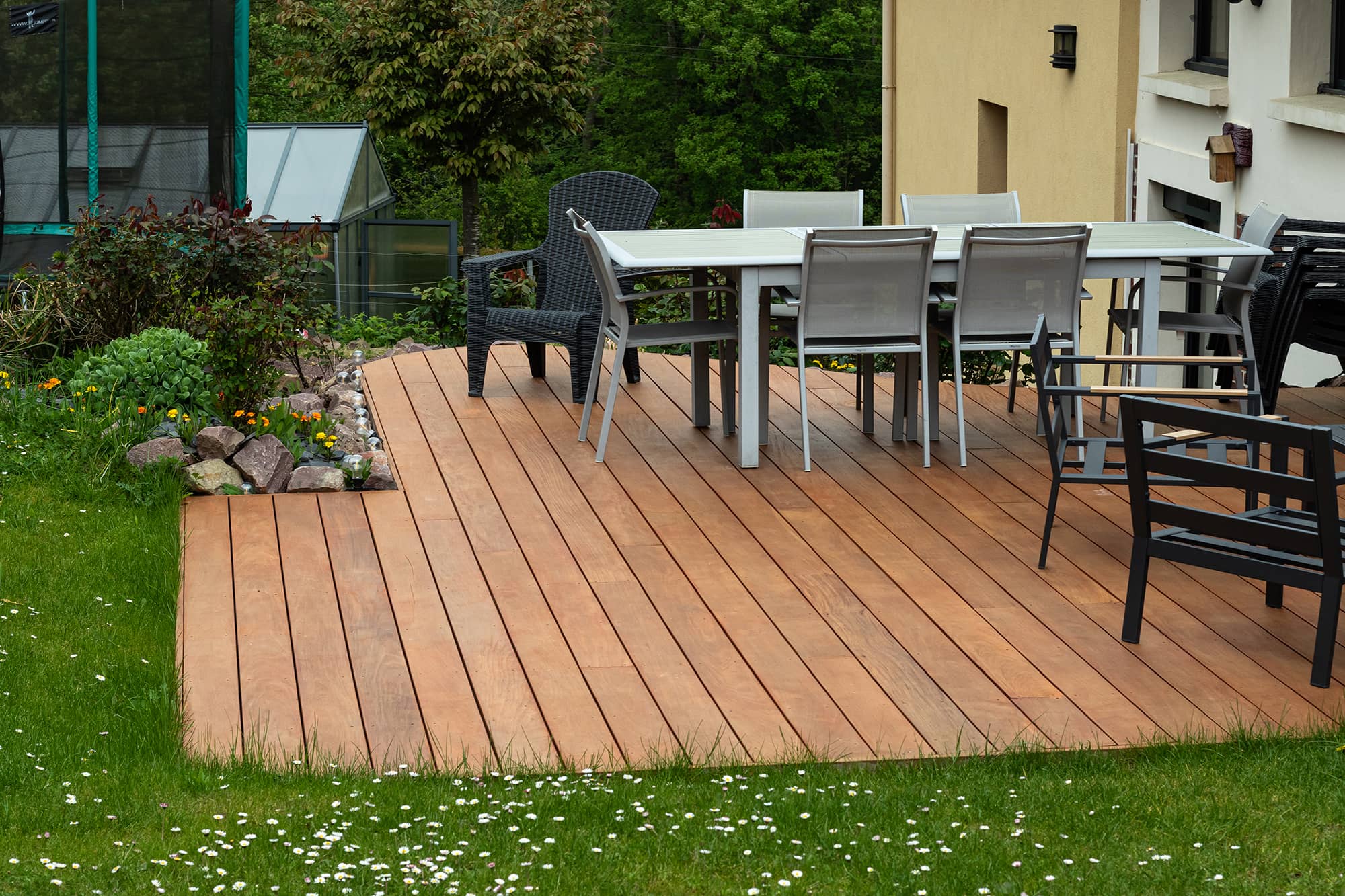 Perriers-sur-Andelle terrasse en ipé