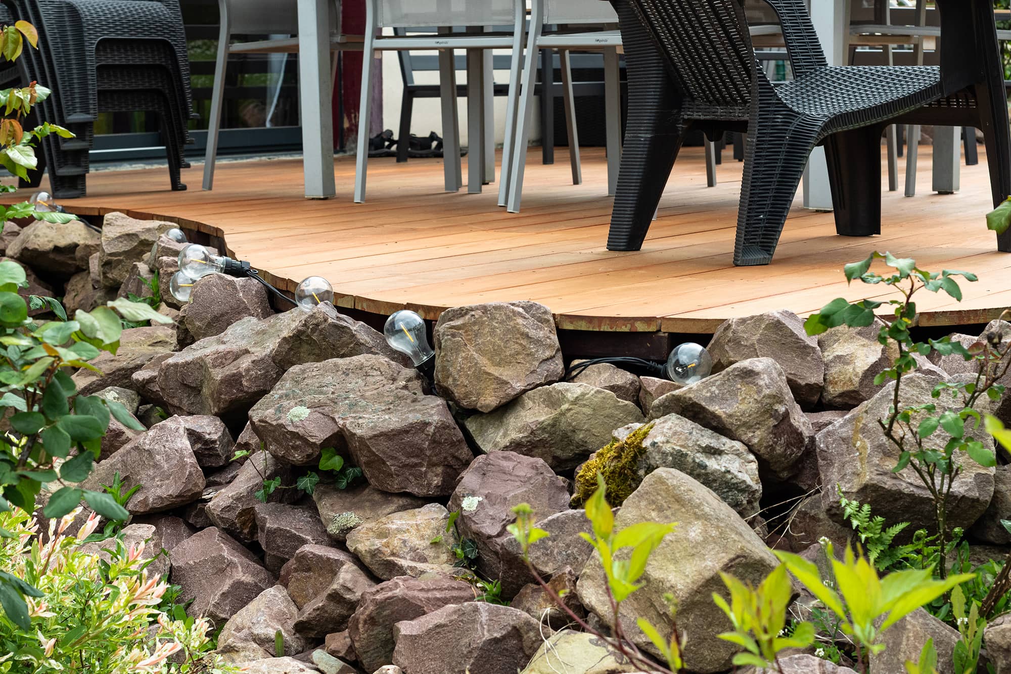 Perriers-sur-Andelle terrasse en ipé