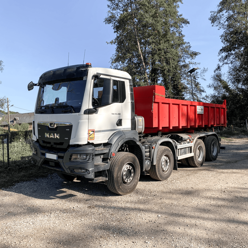 Natura location de matériel professionnel Camion 18T Ampiroll
